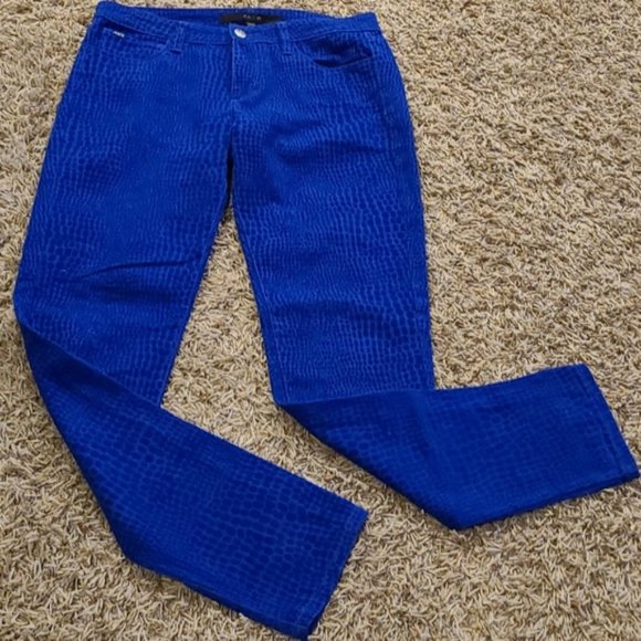 Joe's Jeans Denim - Joe's Jeans Ultra Blue Velvet Size 26 Jeans